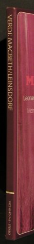 Verdi,Giuseppe: Macbeth,Box (Booklet VG+), RCA (VICS 6147/1-3), D, 1959 Typ: 3LP Best.-Nr.: L5734 Preis: 9,00 Euro
