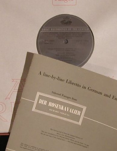 Strauss,Richard: Der Rosenkavalier, sel.Passages,Box, Angel(GRB 4001), US, 1933 - 2LP - L5736 - 14,00 Euro