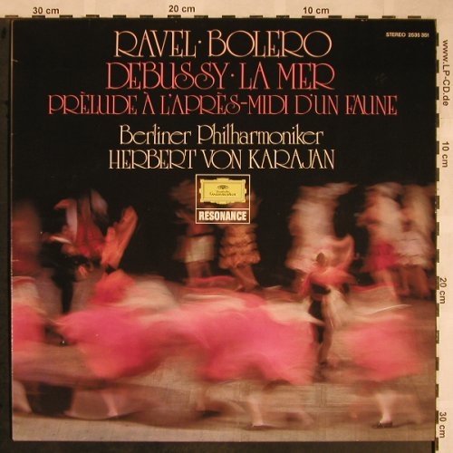 Ravel,Maurice / Debussy: Bolero / La Mer / Prelude A L'Apres, D.Gr. Resonance(2535 351), D, 1979 - LP - L5738 - 5,00 Euro
