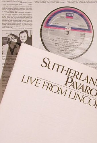 Sutherland / Horne / Pavarotti: Live From Lincoln Center,Box, Decca(6.35501 FA), D, 1981 - 2LP - L5739 - 9,00 Euro