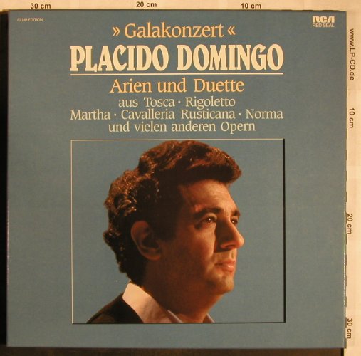Domingo,Placido: Galakonzert,Arien und Duette,Box, RCA, Club-Ed. (14 617-5), D, 1987 Typ: 3LP Best.-Nr.: L5740 Preis: 14,00 Euro