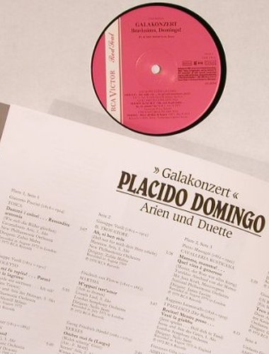 Domingo,Placido: Galakonzert,Arien und Duette,Box, RCA, Club-Ed. (14 617-5), D, 1987 Typ: 3LP Best.-Nr.: L5740 Preis: 14,00 Euro