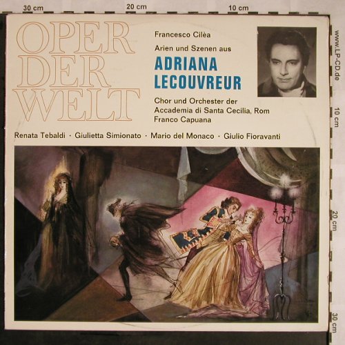 Cilea,Francesco: Adriana Lecouvreur-Arien Und Szenen, Decca, Stoc (BLK 20 526), D, m-/vg+ Typ: LP Best.-Nr.: L5756 Preis: 5,00 Euro