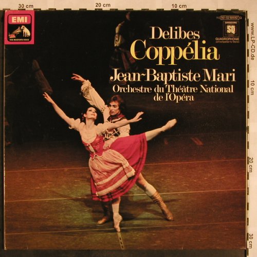 Delibes,Leo: Coppelia, Foc, EMI (151-02 881/82 Q), D, 1977 Typ: 2LPQ Best.-Nr.: L5771 Preis: 9,00 Euro