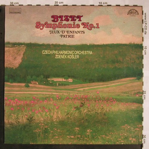 Bizet,Georges: Symphony No.1, Jeux D'EnfantsPatrie, Supraphon(11 0759-1), CZ,  - LP - L5785 - 7,50 Euro