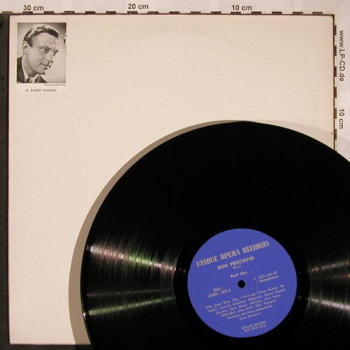 Bizet,Georges: Don Procopio, m-/Selfmade, Unique Opera Recordings(UORC -297), UK,  - LP - L5787 - 5,00 Euro