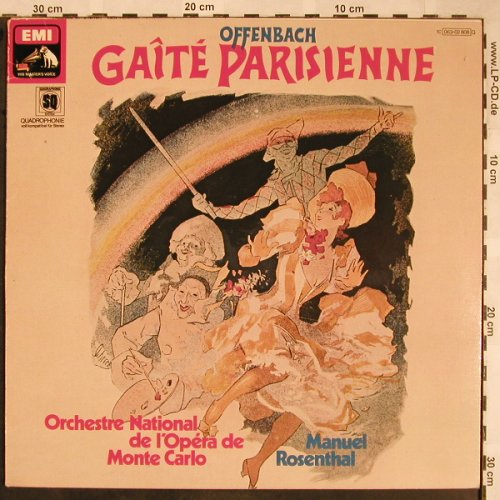 Offenbach,Jacques: Gaite Parisienne, stoc, EMI(063-02 808Q), D, 1971 - LPQ - L5802 - 5,00 Euro