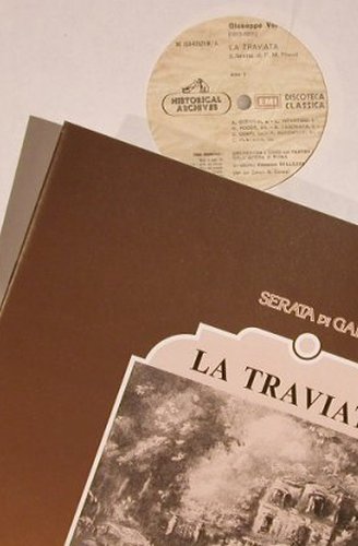 Verdi,Giuseppe: La Traviata,Box, hist rec., EMI (153-17079/80 M), I Typ: 2LP Best.-Nr.: L5809 Preis: 12,50 Euro