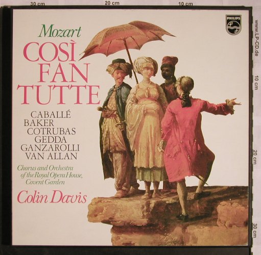 Mozart,Wolfgang Amadeus: Cosi Fan Tutte,Box, Philips(6707 025), NL, 1974 - 4LP - L5812 - 20,00 Euro