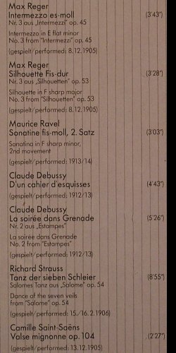 V.A.Welte-Mignon: Gespielt 1905-1914 Aufg.1985, Intercord(INT 160.855), D, Foc, 1985 - LP - L5815 - 7,50 Euro