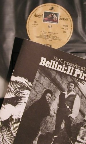 Bellini,Vincenzo: IL Pirata, Box, Compl.Rec in ital., EMI Angel Series(SAN 276), UK, 1971 - 3LP - L5823 - 15,00 Euro