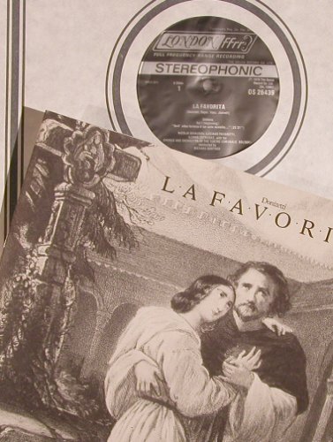 Donizetti,Gaetano: La Favorita,Box, London (OSA 13113), UK, co, 1978 Typ: 3LP Best.-Nr.: L5824 Preis: 12,50 Euro