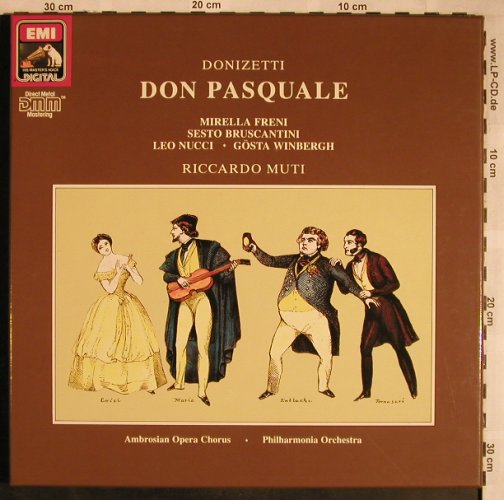 Donizetti,Gaetano: Don Pasquale, Box, EMI(14-3436-3), D, 1984 - 2LP - L5827 - 11,50 Euro