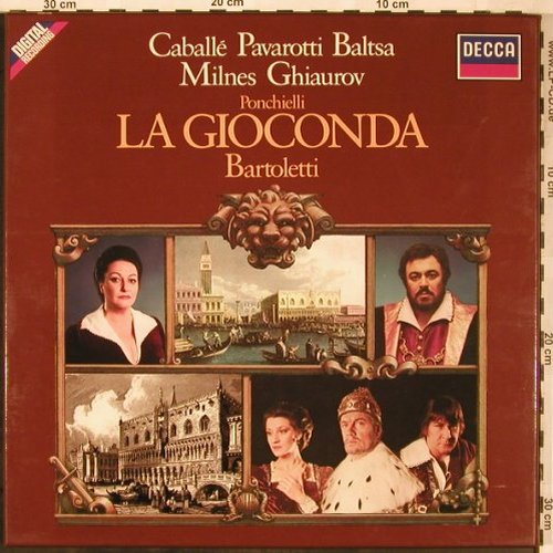 Ponchielli,Amilcare: La Gioconda,Box, Sticker on Bookl., Decca (6.35542 GF), D, 1981 Typ: 3LP Best.-Nr.: L5836 Preis: 12,50 Euro