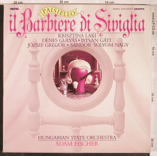Paisiello,Giovanni: IL Barbiere di Seviglia, Box(vg+), Hungaroton(SLPD 12525-27), H, 1985 - 3LP - L5837 - 12,50 Euro