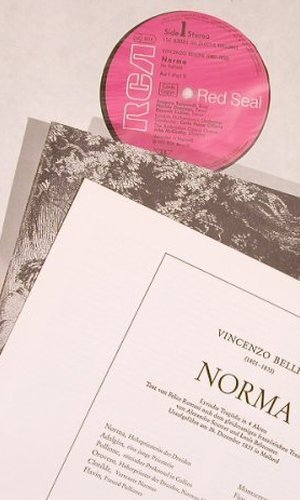 Bellini,Vincenzo: Norma,Box, RCA Red Seal(26.35027), D, 1973 - 3LP - L5853 - 14,00 Euro