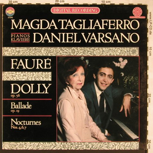 Faure,Gabriel: Dolly,op.56,Ballade,op.19,Nocturnes, CBS Masterworks(D 37246), NL, 1981 - LP - L5874 - 7,50 Euro