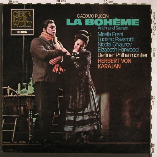 Puccini,Giacomo: La Boheme,Arien und Szenen,Stoc, Decca (6.41851 AN), D,Ri, 1974 Typ: LP Best.-Nr.: L5879 Preis: 5,00 Euro