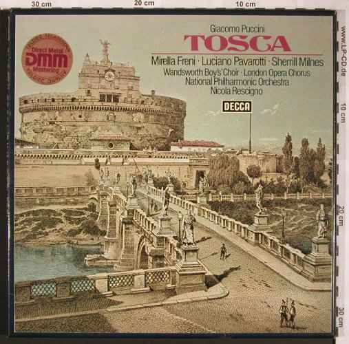 Puccini,Giacomo: Tosca,Box, Decca(6.35457 FA), D,  - 2LP - L5880 - 9,00 Euro