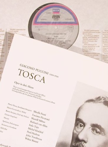 Puccini,Giacomo: Tosca,Box, Decca(6.35457 FA), D,  - 2LP - L5880 - 9,00 Euro