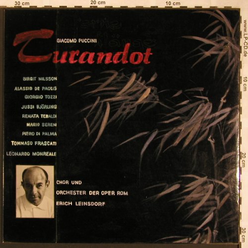 Puccini,Giacomo: Turandot-Szenen und Arien aus, RCA Muster,Archiv(LPMHRP-1243 C/D), , 1961 - LP - L5884 - 7,50 Euro