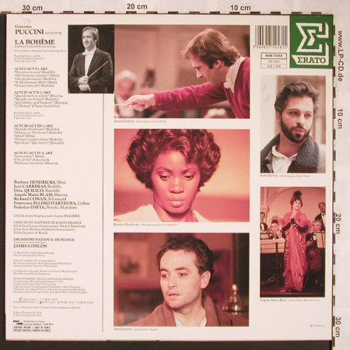 Puccini,Giacomo: La Boheme, Auszüge, Erato/Air France (NUM 75458), F, stoc Typ: LP Best.-Nr.: L5886 Preis: 5,00 Euro