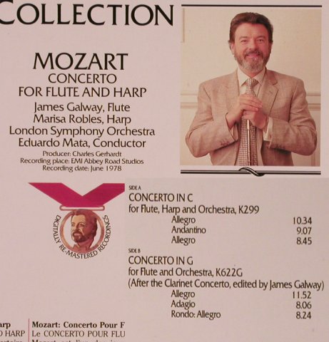 Galway,James: Mozart,Concerto f.Flute & Harp, RCA Gold Seal (GL 85442), D, co, 1985 Typ: LP Best.-Nr.: L5888 Preis: 5,00 Euro