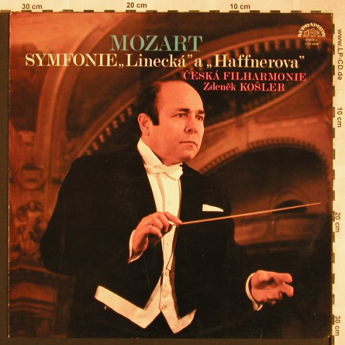 Mozart,Wolfgang Amadeus: Symfonie,Linecka,Haffnerova,k.425,, Supraphon(1110 2806), CZ, 1980 - LP - L5889 - 6,00 Euro