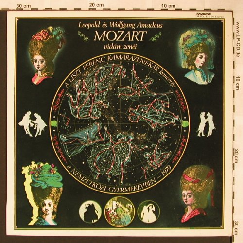 Mozart,Leopold und W.A.: Vidam Zenei, Hungaroton(SLPX 12166), H, m-/vg+,  - LP - L5893 - 5,50 Euro