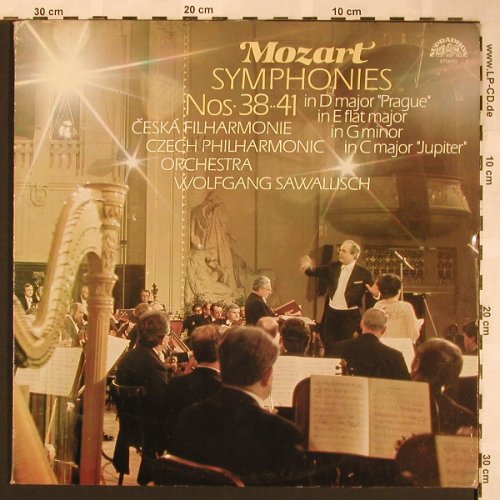 Mozart,Wolfgang Amadeus: Symphonies Nos.38-41, Foc, Supraphon (1110 4051-52 ZA), CZ, 1983 Typ: 2LP Best.-Nr.: L5902 Preis: 12,50 Euro