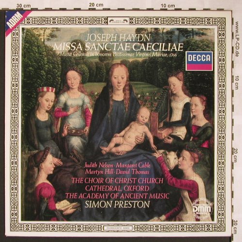 Haydn,Joseph: Missa Sanctae Caeciliae, Decca(6.43428 AZ), D, 1986 - LP - L5906 - 5,50 Euro