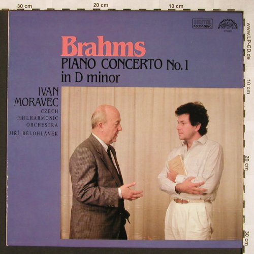 Brahms,Johannes: Piano Concerto No.1 in d minor, Supraphon(11 1273-1), CZ, 1990 - LP - L5916 - 7,50 Euro