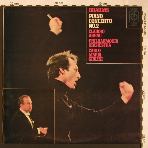 Brahms,Johannes: Piano Concerto No.2, Classics for Pleasure(CFP 40034), UK,Ri, 1963 - LP - L5939 - 6,00 Euro
