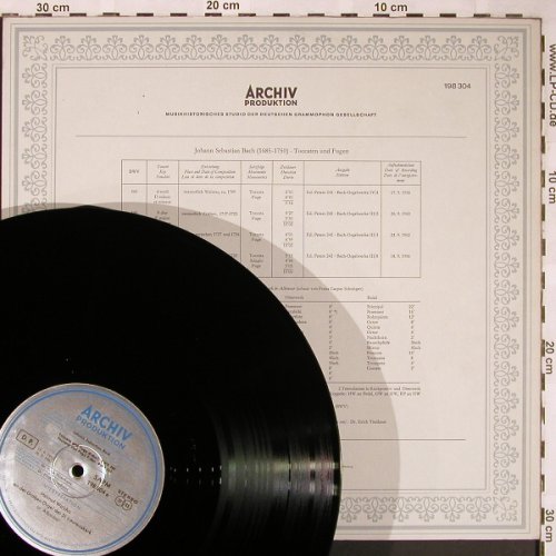 Bach,Johann Sebastian: Toccata & Fuge BWV 565,538,540,564, Archiv(198 304), D, Foc,  - LP - L5955 - 7,50 Euro