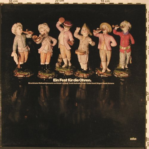 V.A.Ein Fest für die Ohren: Die schönsten Weihnachtskonzerte, Etrato/ BRAUN (F 65.294), D Typ: LP Best.-Nr.: L5961 Preis: 6,00 Euro
