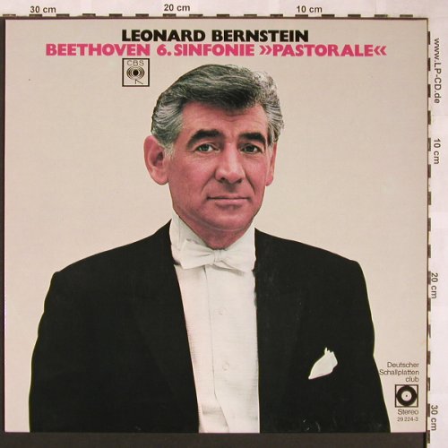 Beethoven,Ludwig van: 6.Sunfonie - Pastorale, Club Ed., CBS/DSC(29 224-3), D,  - LP - L5966 - 6,00 Euro