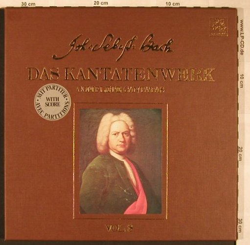 Bach,Johann Sebastian: Das Kantatenwerk Vol. 8,BWV 28-30, Telefunken(6.35034 EX), D, Box, 1974 - 2LP - L5973 - 9,00 Euro