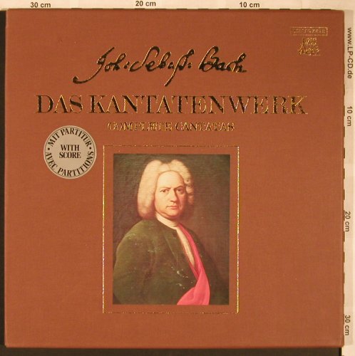 Bach,Johann Sebastian: Das Kantatenwerk Vol. 4,BWV 12-16, Telefunken (6.35030 EX), D, Box Typ: 2LP Best.-Nr.: L5975 Preis: 9,00 Euro