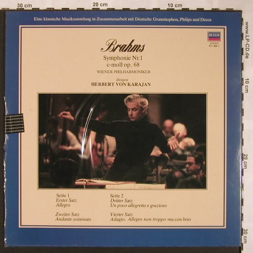 Brahms,Johannes: Sinfonie Nr.1- Grosse Komponisten, Decca(411.364-1), D, FS-New,  - LP - L5993 - 5,00 Euro
