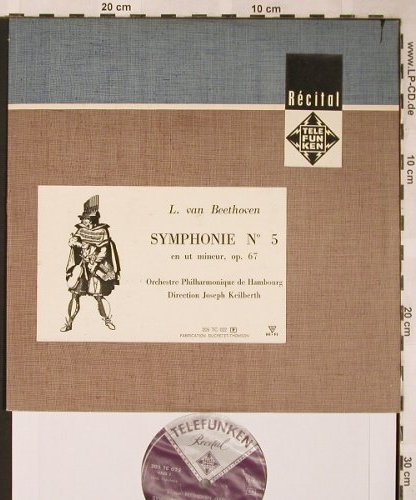 Beethoven,Ludwig van: Symphonie No.5, op.67, vg+/m-, Telefunken(205 TC 022), F,  - 10inch - L6013 - 7,50 Euro