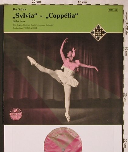 Delibes,Leo: Sylvia - Coppélia,Ballet Suite, Telefunken (MPT 44), J,vg+/m- Typ: 10" Best.-Nr.: L6015 Preis: 3,00 Euro