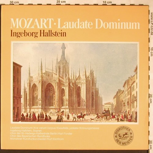 Mozart,Wolfgang Amadeus: Laudate Dominum,a.KV 339,KV 317, Eurodisc(88 638 XAK), D, vg+/m-,  - LP - L6028 - 4,00 Euro