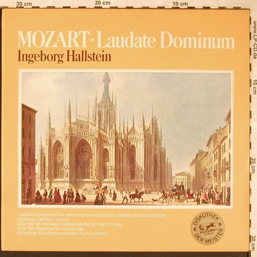 Mozart,Wolfgang Amadeus: Laudate Dominum,a.KV 339,KV 317, Eurodisc (88 638 XAK), D, vg+/m- Typ: LP Best.-Nr.: L6028 Preis: 4,00 Euro