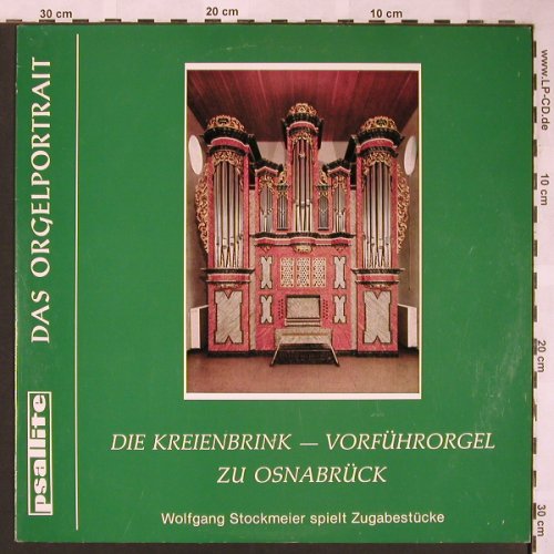 V.A.Kreienbrink-Vorführorgel: zu Osnabrück. Bach..Siegfried Karg, Psallite (PSAL 198/250677), D Typ: LP Best.-Nr.: L6045 Preis: 7,50 Euro