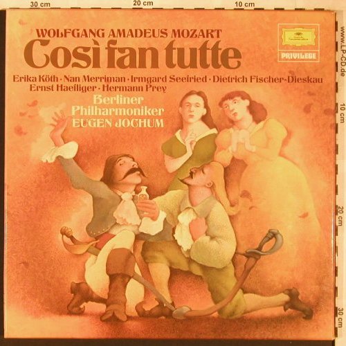 Mozart,Wolfgang Amadeus: Cosi Fan Tutte,Box, D.Gr. Privilege(2733 014), D,  - 3LP - L6059 - 12,50 Euro