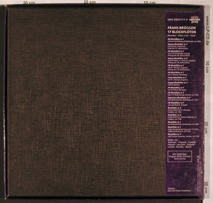 Brüggen,Frans: 17 Blockflöten, Box, Telefunken/Das Alte Werk(SMA 25 073-T1-3), D, 1972 - 3LP - L6066 - 17,50 Euro