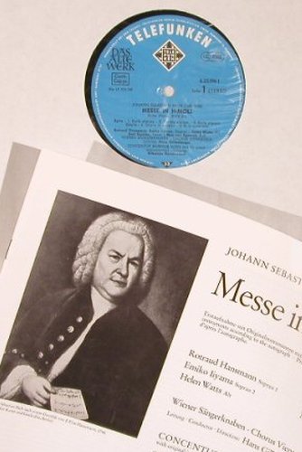 Bach,Johann Sebastian: Messe In H-Moll,Box, Ri, Telefunken(6.35019 FK), D, 1968 - 3LP - L6067 - 12,50 Euro