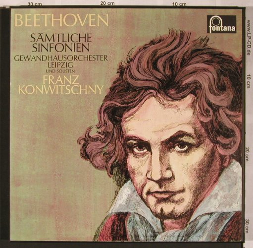 Beethoven,Ludwig van: 9 Sinfonien,Box, Fontana(K 71 BA 600), NL,  - 6LP - L6069 - 50,00 Euro