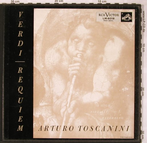 Verdi,Giuseppe: Requiem, Box, RCA Victor (LM-6018), US, 1951 Typ: 2LP Best.-Nr.: L6073 Preis: 9,00 Euro
