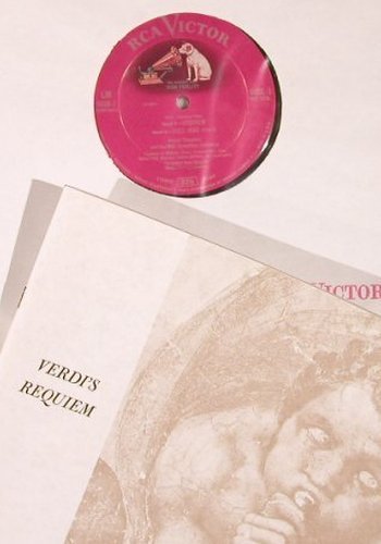 Verdi,Giuseppe: Requiem, Box, RCA Victor (LM-6018), US, 1951 Typ: 2LP Best.-Nr.: L6073 Preis: 9,00 Euro